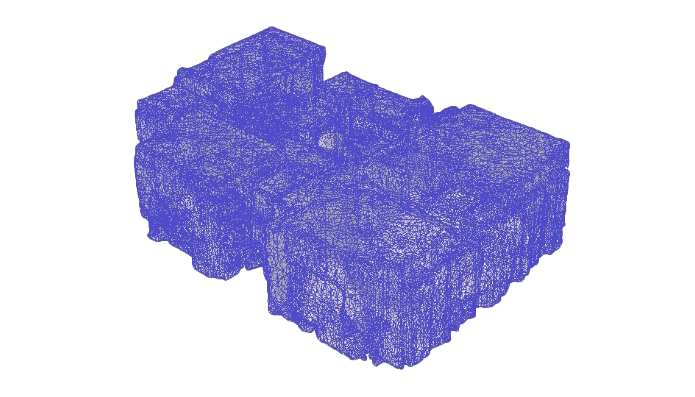 点群データからデジタルツインを作成